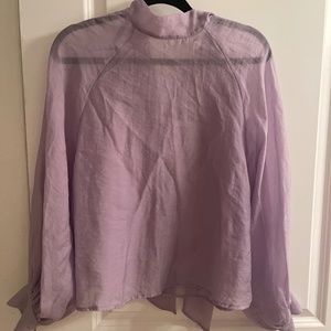 Purple blouse
